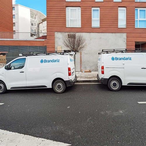Furgonetas de Brandariz, empresa de fontanería, gas y calefacción en Lalín